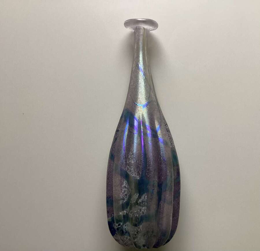 2002 Okra art glass