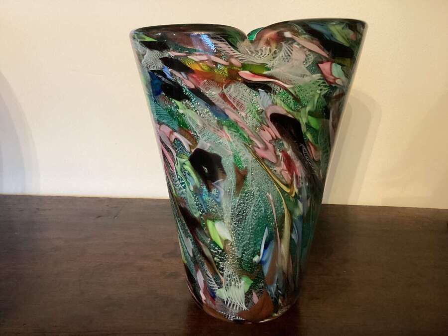 Mid 20th century AVeM Murano Glass Vase
